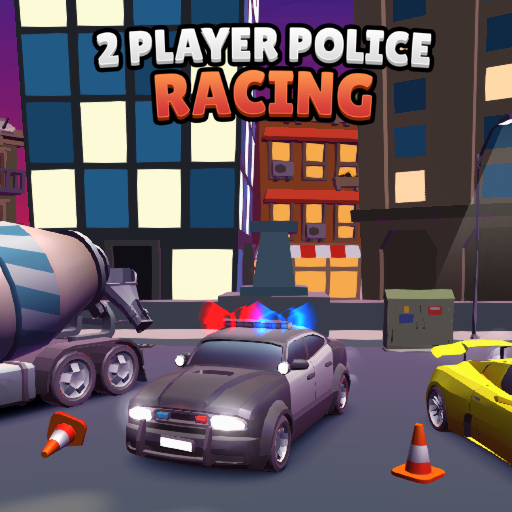 2 Player Police Racing, No Ads