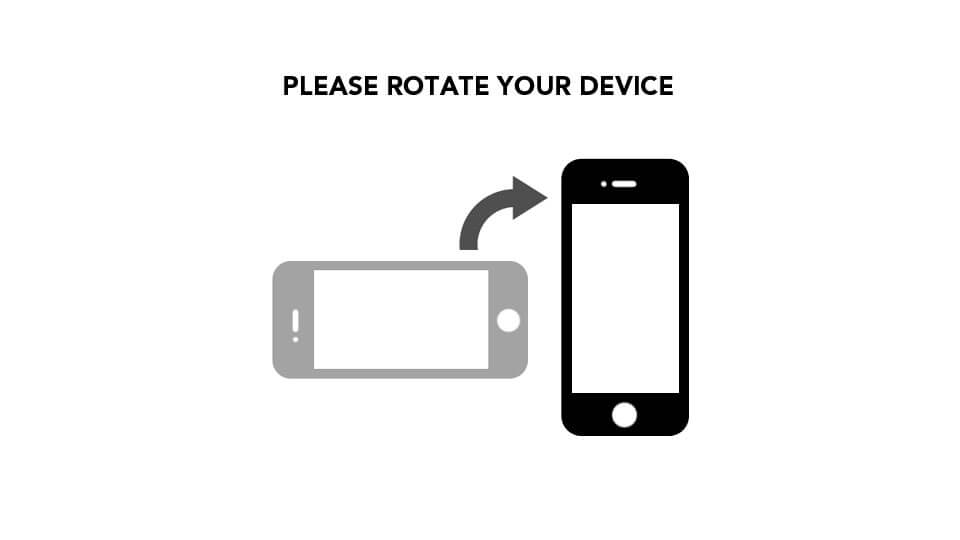 Please rotate your device.
